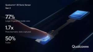 Qualcomm представила 3D Sonic Sensor Gen 2