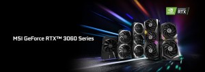 MSI показала видеокарты серии GeForce RTX 3060