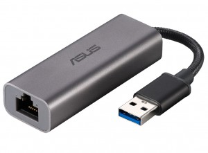 ASUS USB-C2500 - внешний адаптер обеспечит сверхбыструю сетевую скорость