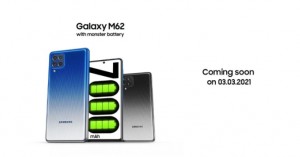 Samsung Galaxy M62 выйдет 3 марта