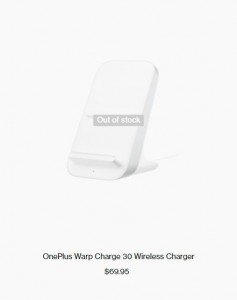 Беспроводное зарядное устройство OnePlus Warp Charge 50 с обновленным дизайном
