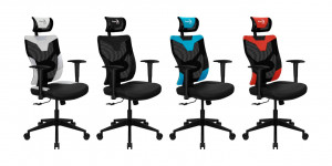 Компания AeroCool представила в России новые игровые кресла Guardian и Admiral