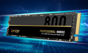Lexar представила твердотельный накопитель NVMe Professional NM800