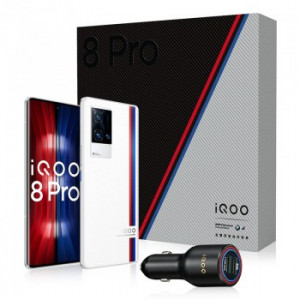 IQOO 8 Pro Pilot Edition с автомобильным зарядным устройством Flash 55 Вт