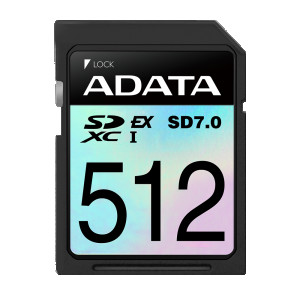 ADATA представляет карту памяти Premier Extreme SDXC SD 7.0 Express Card