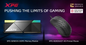 Мышь ADATA XPG HEADSHOT и память GENESIS DDR5 удостоены престижной награды за хороший дизайн