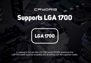 CRYORIG объявляет о выпуске монтажного комплекта для LGA 1700