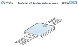 Умные часы Facebook Meta могут иметь съемный вращающийся дисплей с тремя камерами