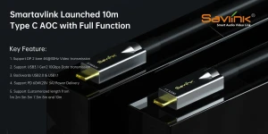SmartAVLink выпустил активный оптический кабель USB Type-C следующего поколения