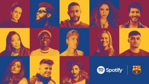 Spotify становится главным спонсором футбольного клуба «Барселона»