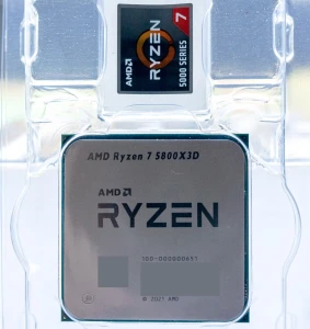 Процессор AMD Ryzen 7 5800X3D проходит первые независимые тесты
