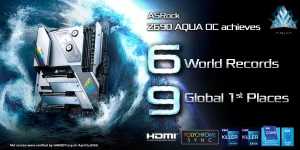ASRock Z690 AQUA OC бьет рекорды с процессором i9-12900KS