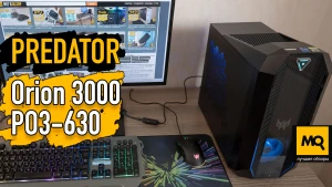 Обзор Predator Orion 3000 PO3-630. Игровой декстоп с Core i7 и GeForce RTX 3070