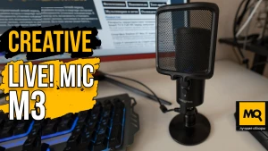 Обзор Creative Live! Mic M3. Микрофон для стримов, конференций, подкастов и онлайн игр