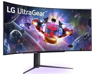 Представлен огромный монитор LG UltraGear OLED 45GR95QE
