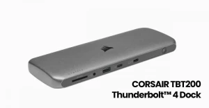 Corsair выпустила док-станцию TBT200 с поддержкой Thunderbolt 4