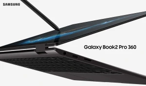 Samsung представила ноутбук Galaxy Book2 Pro 360
