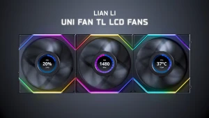 Lian Li представила вентиляторы UNI FAN TL со встроенным дисплеем