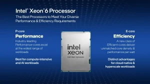 Intel представила новые серверные процессоры Xeon 6