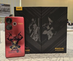 Смартфон POCO F6 Deadpool Edition засветился на фото 