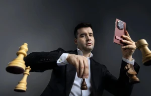 В Москве пройдет сеанс одновременной игры в шахматы на складных смартфонах с Яном Непомнящим