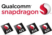 Представлены новые чипы среднего уровня Qualcomm Snapdragon 415, 425, 618 и 620 