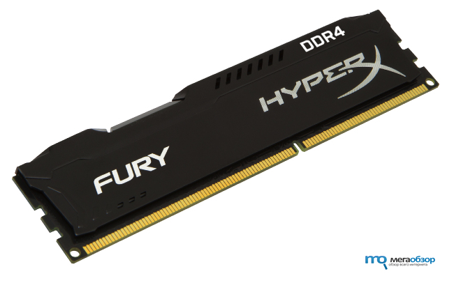 Стартовали продажи Kingston HyperX FURY DDR4 - Mega Obzor