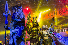 Comic Con 2015 : косплей-шоу League of Legends под музыку DJ SONA