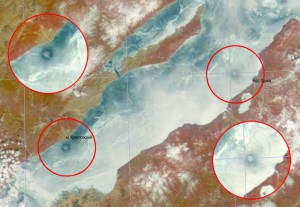 Ученые: На озере Байкал снова появились гигантские кольца