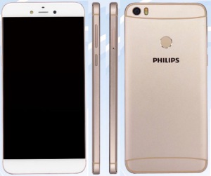 На рынках скоро появится смартфон Philips S653H со сканером отпечатков пальцев