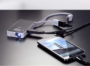 Philips Picopix PPX - 4350 карманный мини - проектор для смартфона 