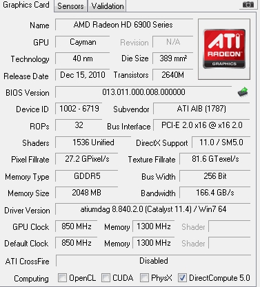 Radeon HD 6950 Vortex II width=