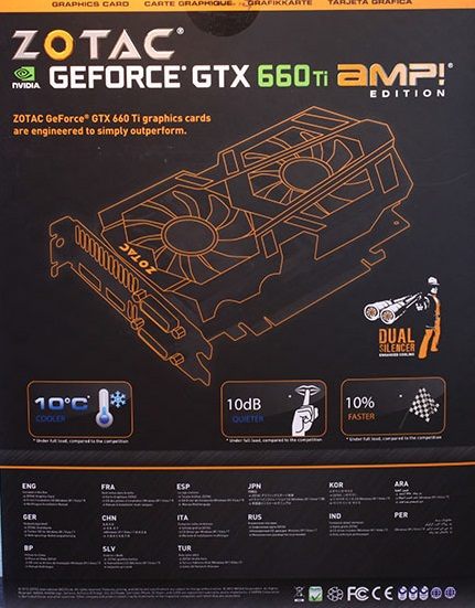 ZOTAC GeForce GTX 660 Ti AMP! width=