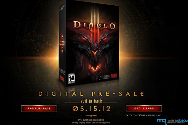Diablo III состоится 15 мая width=