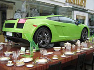 Lamborghini Gallardo на чашках