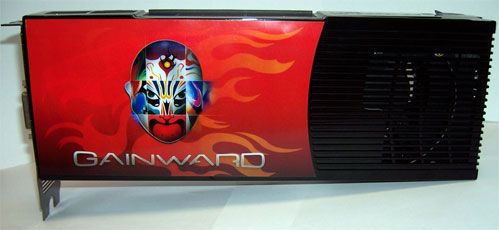 Gainward's 9800GX2 1024Mb 2x256bit DDR3