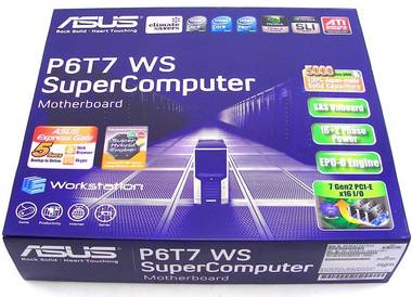 ASUS P6T7 WS Supercomputer width=