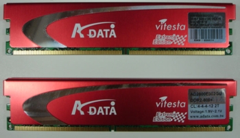 4 Гб A-Data Vitesta Extreme Edition DDR2 800+ MHz CL4