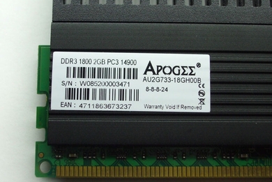 Chaintech Apogee GT 3x2GB DDR3 1866 width=