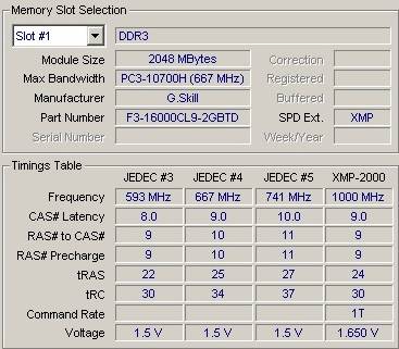 G.Skill Trident 2000 MHz DDR3 CL9 6 GB width=