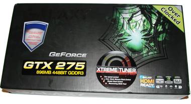 Galaxy GeForce GTX 275 Overclocked Tri-Fan width=