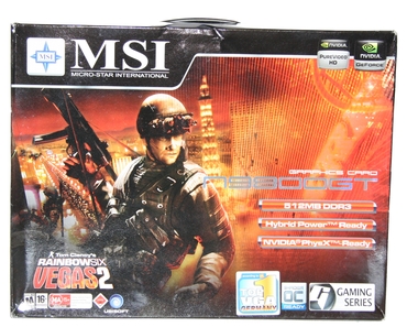 MSI GeForce 9800 GT 512MB GDDR3