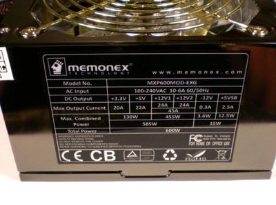 Memonex MOD EX 600W width=