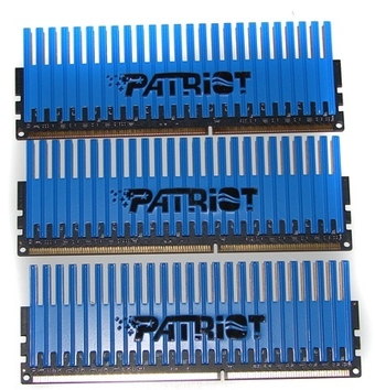 3x2 GB Patriot Viper Tri Channel DDR3 PC3 10666 width=