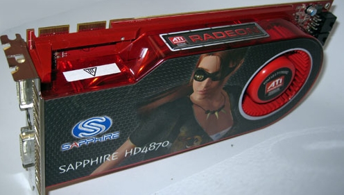 Sapphire Radeon HD4870 512MB GDDR5