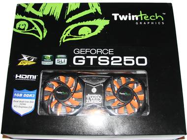 TwinTech GeForce GTS 250 XT OC 1GB width=