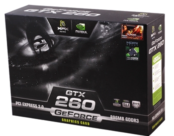 XFX GeForce GTX 260 Black Edition 896 Mb GDDR3
