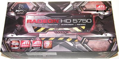 XFX Radeon 5750 1 GB GDDR5 width=