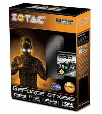 Zotac GeForce GTX 295 width=