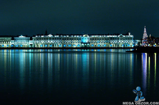 Клипарт Санкт-Петербург в Новый год 2009 width=